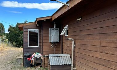 Vendo casa en parcela de 5.000 m2 en Quilacahuín a 28 kms de Osorno