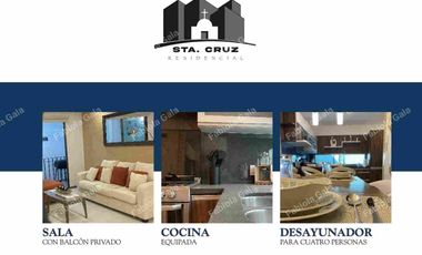 DEPARTAMENTOS NUEVOS EN VENTA RESIDENCIAL SANTA CRUZ. Naucalpan de Juárez.