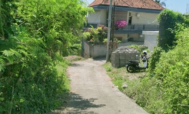 Freehold - 1.500 sqm Riverfront land for sale in south Ubud