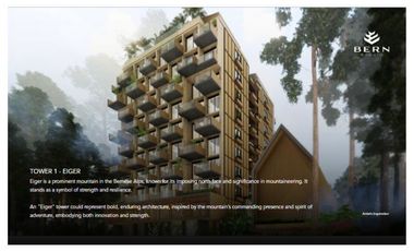 Experience cool breezes and Breathtaking Panoramas at BERN Baguio. Preselling luxury condominium by Brittany