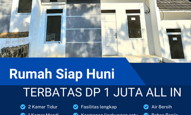 DAPATKAN RUMAH SIAP HUNI DENGAN FASILITAS LENGKAP DP HANYA 1 JUTA ALL IN DI BANDUNG