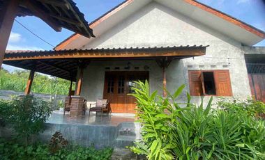 Rumah Villa Klasik View Sawah Pegunungan Luas 671 m²