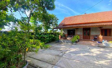 Rumah Villa Klasik View Sawah Pegunungan Luas 671 m²