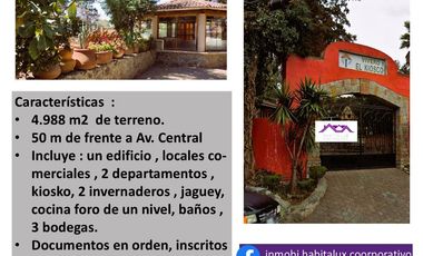 Venta de Propiedad céntrica en San Miguel Tlaixpan, Texcoco, Edo.Méx. $22 MDP