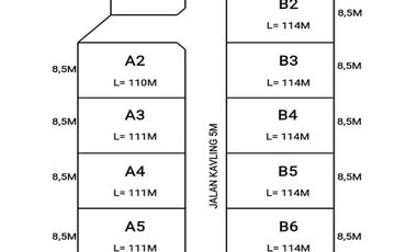 Jual Tanah Kavling di Sentolo Kulon Progo Yogyakarta Dekat RS Queen Latifa, Pasar Sentolo