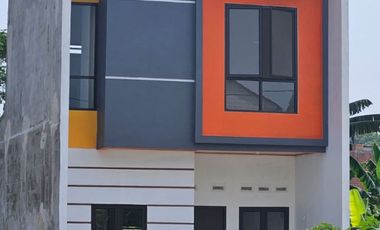Rumah murah 2 lantai di Cibinong Style Elegant Free biaya KPR