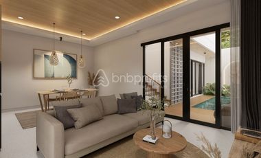 Convenient Nusa Dua Freehold Villas for Sale: Rooftop Lounge with Ocean Views & Free Taxes