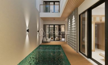 Convenient Nusa Dua Freehold Villas for Sale: Rooftop Lounge with Ocean Views & Free Taxes