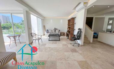 Departamento en venta con terraza con vista a la alberca y roof garden