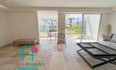 Departamento en venta con terraza con vista a la alberca y roof garden