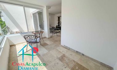 Departamento en venta con terraza con vista a la alberca y roof garden