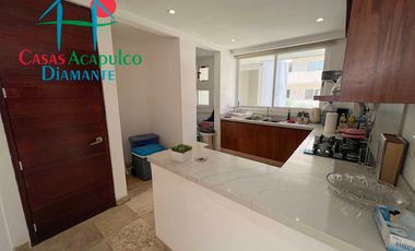 Departamento en venta con terraza con vista a la alberca y roof garden