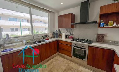 Departamento en venta con terraza con vista a la alberca y roof garden