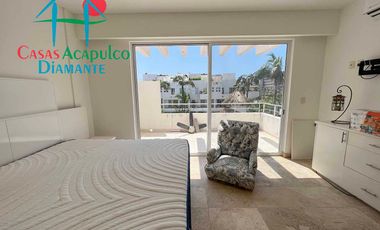 Departamento en venta con terraza con vista a la alberca y roof garden