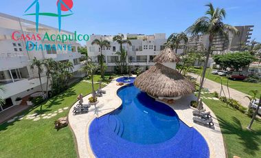 Departamento en venta con terraza con vista a la alberca y roof garden