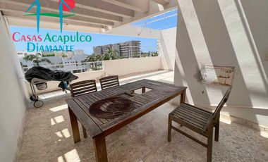 Departamento en venta con terraza con vista a la alberca y roof garden