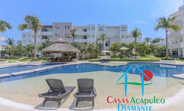 Departamento en venta con terraza con vista a la alberca y roof garden