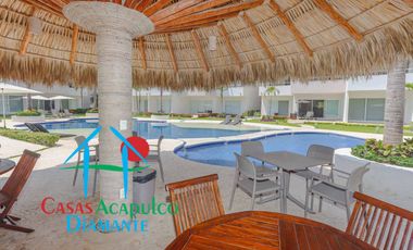 Departamento en venta con terraza con vista a la alberca y roof garden