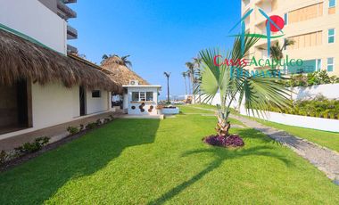 Departamento en venta con terraza con vista a la alberca y roof garden