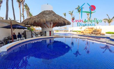 Departamento en venta con terraza con vista a la alberca y roof garden