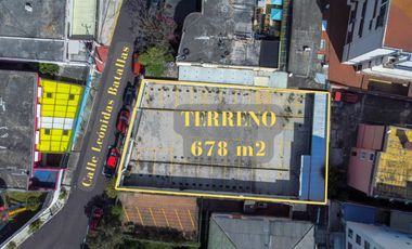 Venta de terreno - Sector centro norte de Quito