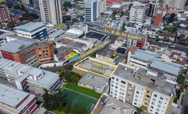 Venta de terreno - Sector centro norte de Quito