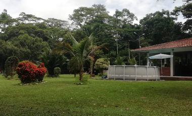 VENDO UNA HECTAREA EN RESTREPO META CON CASA QUINTA