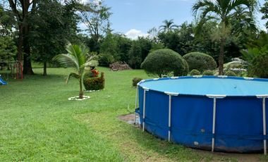 VENDO UNA HECTAREA EN RESTREPO META CON CASA QUINTA