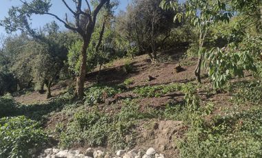 LINDO TERRENO EN SANTA ROSALIA A 10 MIN. DE MINERAL DEL MONTE ZONA BOSCOSA
