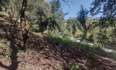 LINDO TERRENO EN SANTA ROSALIA A 10 MIN. DE MINERAL DEL MONTE ZONA BOSCOSA