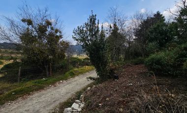 LINDO TERRENO EN SANTA ROSALIA A 10 MIN. DE MINERAL DEL MONTE ZONA BOSCOSA