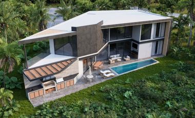 Villa de lujo en comunidad privada, pre-construcción, Selvamar, Playa del Carmen