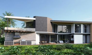 Villa de lujo en comunidad privada, pre-construcción, Selvamar, Playa del Carmen