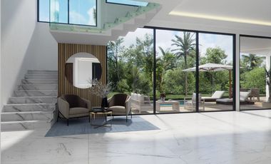 Villa de lujo en comunidad privada, pre-construcción, Selvamar, Playa del Carmen