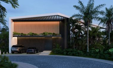 Villa de lujo en comunidad privada, pre-construcción, Selvamar, Playa del Carmen