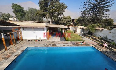 Venta De Complejo Turístico En Chosica