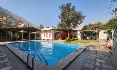 Venta De Complejo Turístico En Chosica