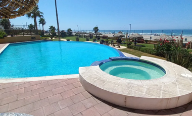 Departamento amueblado en renta con acceso a la playa en rosarito