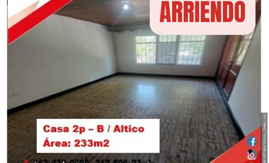 SE ARRIENDA CASA COMERCIAL 2P - BARRIO ALTICO NEIVA (HUILA -COL)