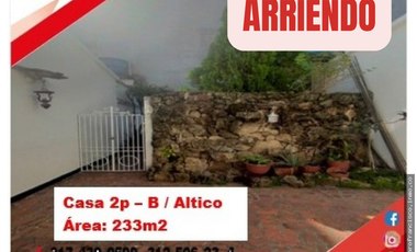 SE ARRIENDA CASA COMERCIAL 2P - BARRIO ALTICO NEIVA (HUILA -COL)