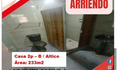 SE ARRIENDA CASA COMERCIAL 2P - BARRIO ALTICO NEIVA (HUILA -COL)