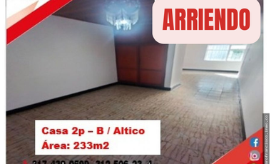 SE ARRIENDA CASA COMERCIAL 2P - BARRIO ALTICO NEIVA (HUILA -COL)