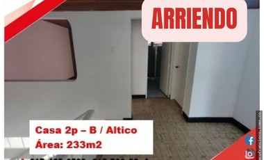 SE ARRIENDA CASA COMERCIAL 2P - BARRIO ALTICO NEIVA (HUILA -COL)