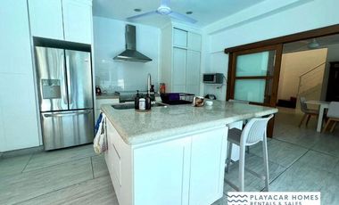 Playacar Villa For Sale in gated golf course community of Playa Del Carmen