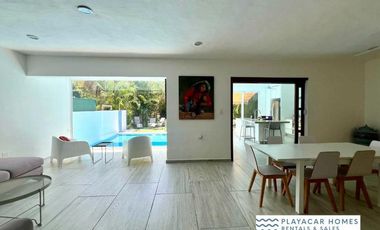 Playacar Villa For Sale in gated golf course community of Playa Del Carmen