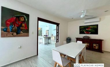 Playacar Villa For Sale in gated golf course community of Playa Del Carmen