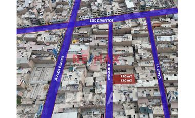 Venta De Terreno Muy Cerca A La Av Universitaria 120M2 En S.Mp.