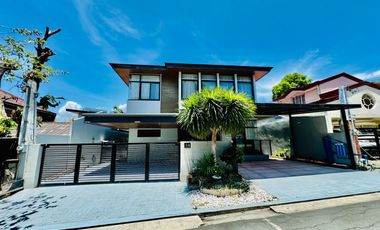 Modern Zen Type Japanese Fully Furnished House and Lot for Sale in Alabang Hills Village