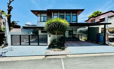 Modern Zen Type Japanese Fully Furnished House and Lot for Sale in Alabang Hills Village