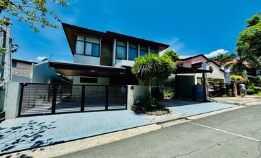 Modern Zen Type Japanese Fully Furnished House and Lot for Sale in Alabang Hills Village